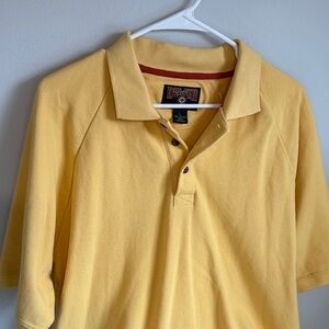 Duluth Trading Co Yellow Polo Shirt